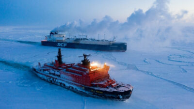 Υποστήριξη από ρωσικό πυρινοκίνητο παγοθραυστικό της Rosatom - Βόρειος Παγωμένος Ωκεανός