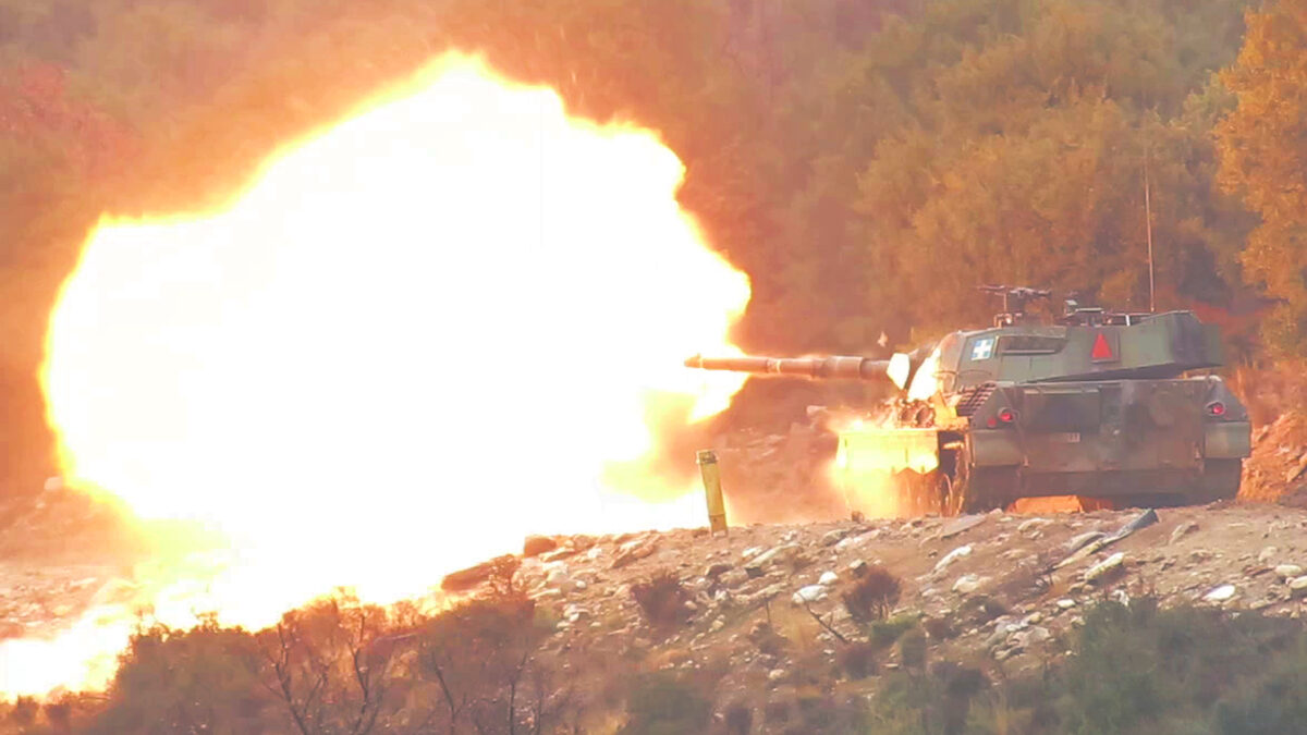 Στρατός Ξηράς / Τεθωρακισμένα / Βολή άρματος - Γενάρης 2019