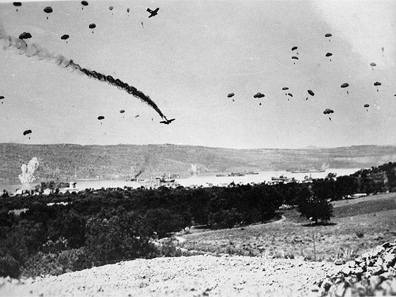 Β'ΠΠ - Ελλάδα - Ναζιστική Γερμανία - Μάχη της Κρήτης, 1941