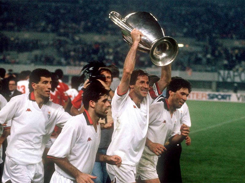 Ποδόσφαιρο - Τελικός κυπέλλου πρωταθλητριών, 1990 - Μίλαν