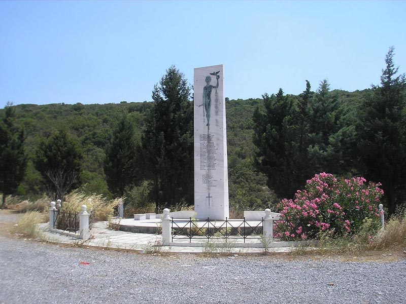 Β'ΠΠ - Ελλάδα - κατοχή - Μονοδένδρι Λακωνίας - εκτέλεση 118 Ελλήνων, 26-11-1943