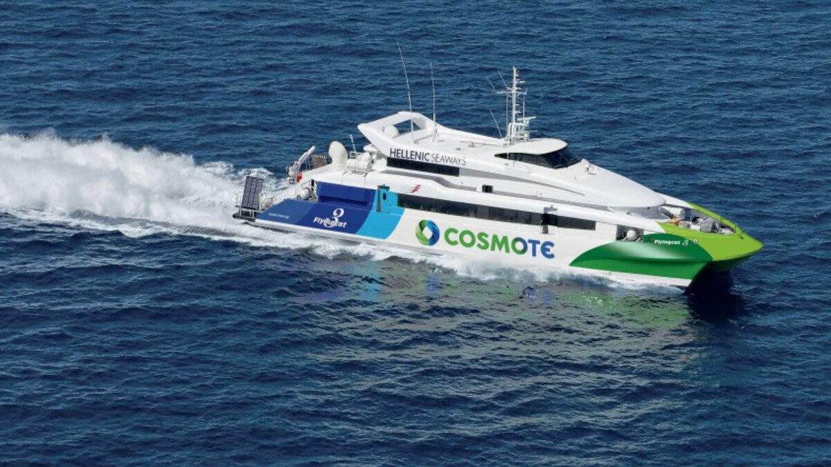 Ταχύπλοο επιβατικό πλοίο καταμαράν Flying Cat 3