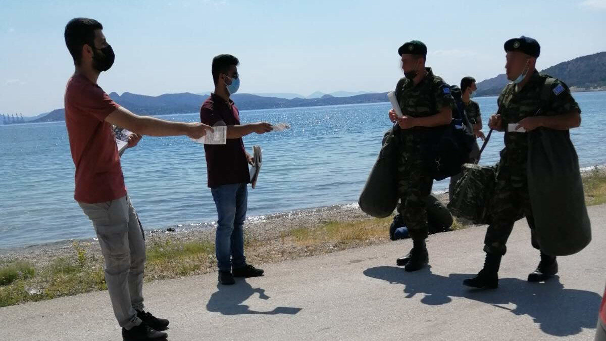 Το ΚΚΕ στην ορκωμοσία της σειράς του Μαΐου στο Κέντρο Εκπαίδευσης Ειδικών Δυνάμεων (ΚΕΕΔ) στο Μ. Πεύκο