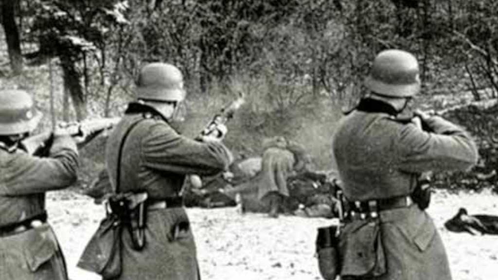 Στις 6 Ιουνίου 1944, στο στρατόπεδο «Παύλου Μελά» συντελέστηκε ένα ακόμη από τα από τα πολλά εγκλήματα των Γερμανών ναζί στην Ελλάδα: Εκτέλεσαν 104 Έλληνες κρατούμενους ομήρους, από διάφορες περιοχές.
