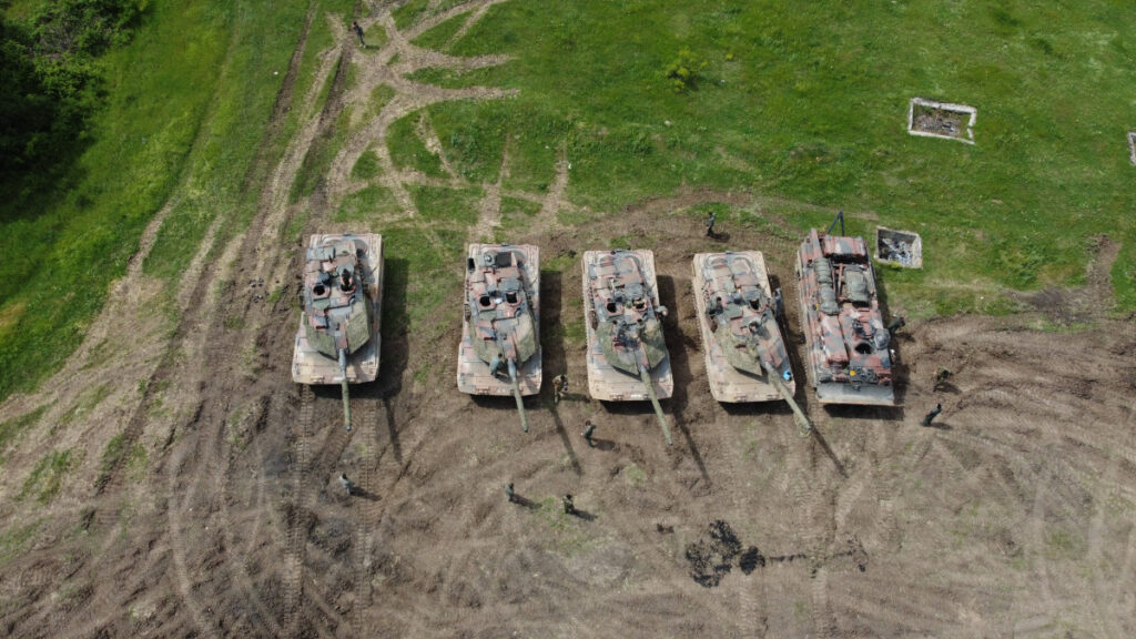 Άρματα Μάχης στην «STRIKE BACK-21» στο Κορέν της Βουλγαρίας (EUROKINISSI / Γ.Τ. ΓΕΣ )