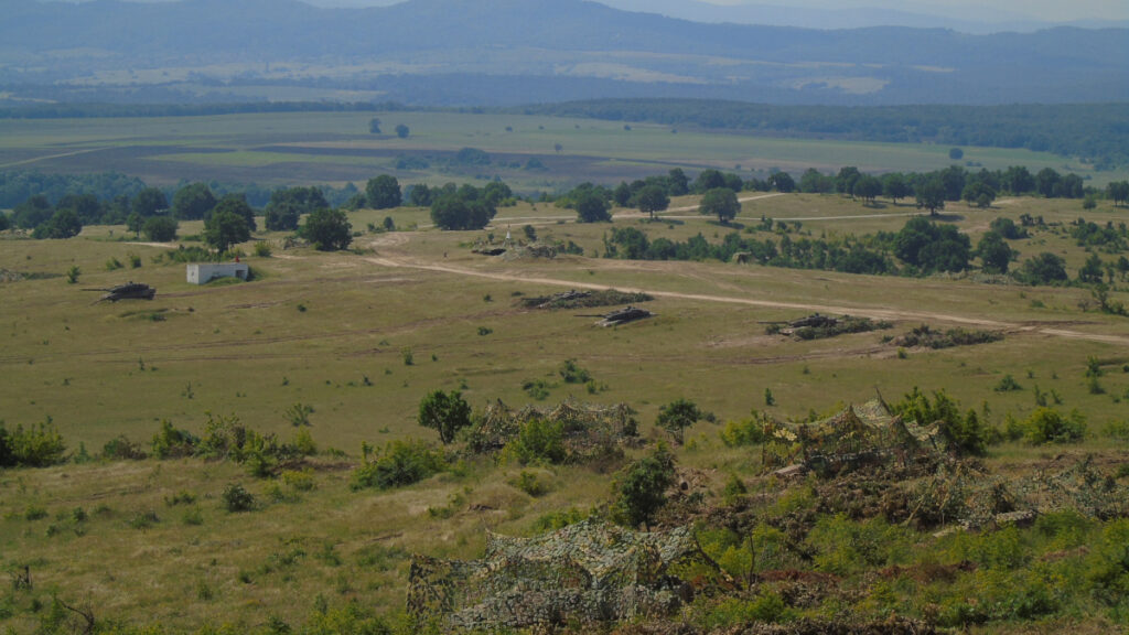 Ημέρα Διακεκριμένων Επισκεπτών της Άσκησης «STRIKE BACK-21» στο Κορέν της Βουλγαρίας. Δευτέρα 7 Ιουνίου 2021 (EUROKINISSI / Γ.Τ. ΓΕΣ )