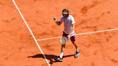 Ο Στέφανος Τσιτσιπάς στο Roland Garros