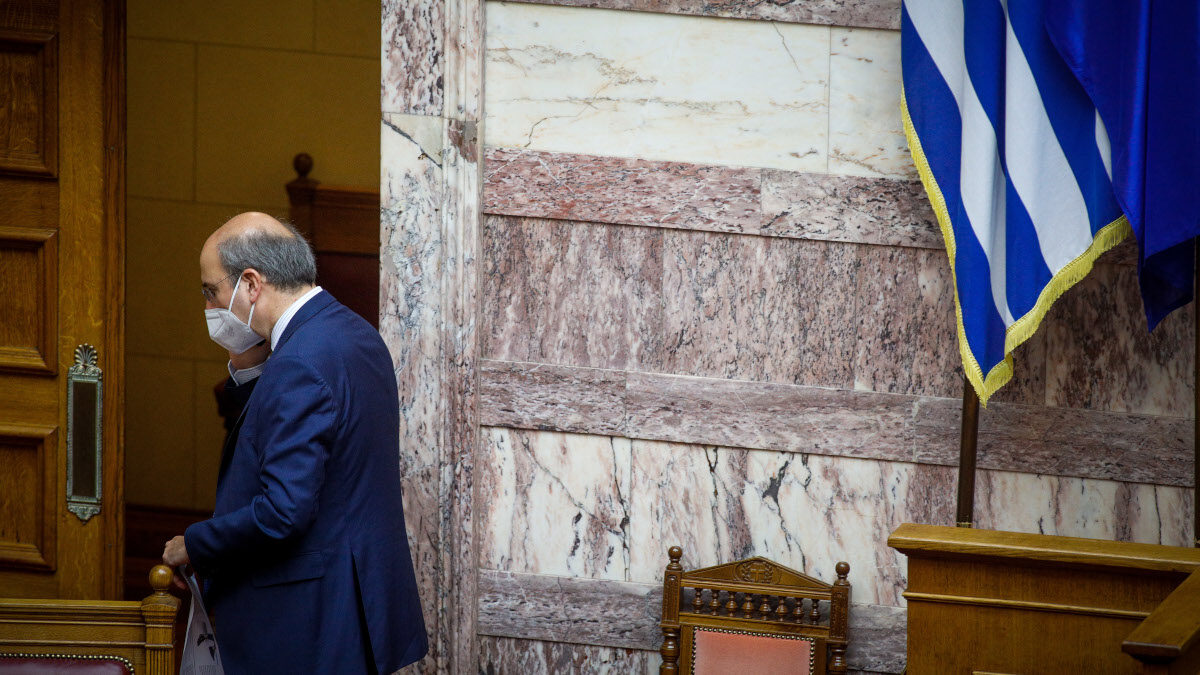 Ο Υπουργός Εργασίας, Κ. Χατζηδάκης