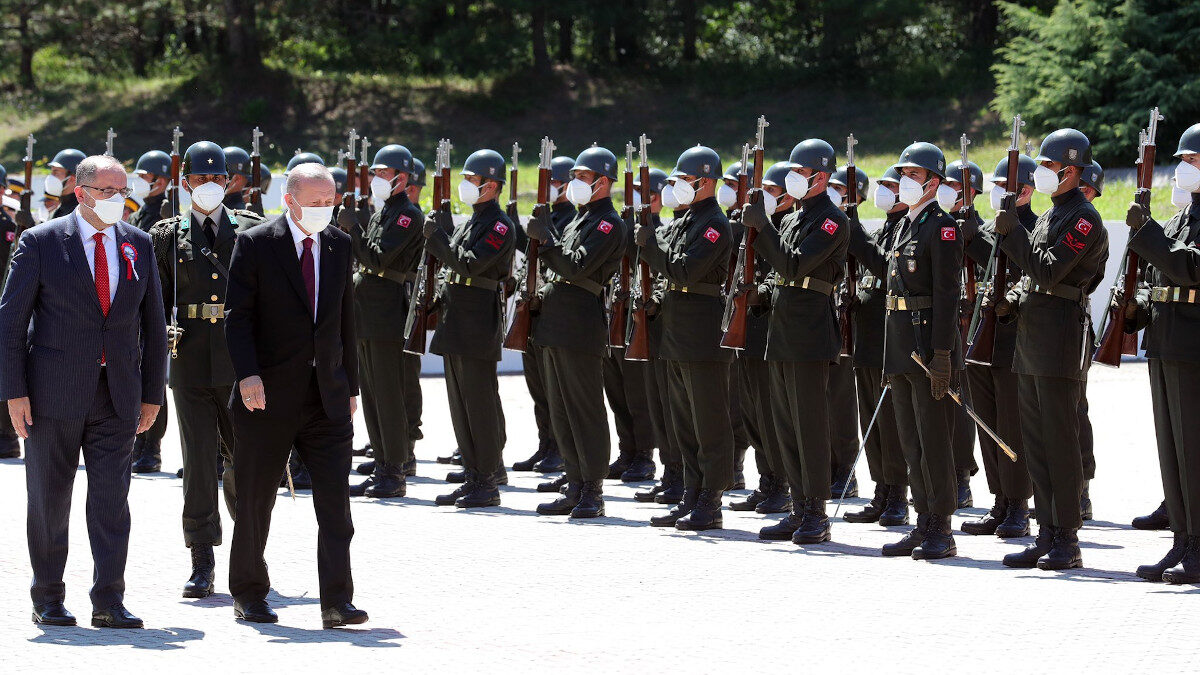 Από την επίσκεψη του Προέδρου της Τουρκίας, Ρ.Τ. Ερντογάν στα Κατεχόμενα της Κύπρου - Ιούλης 2021