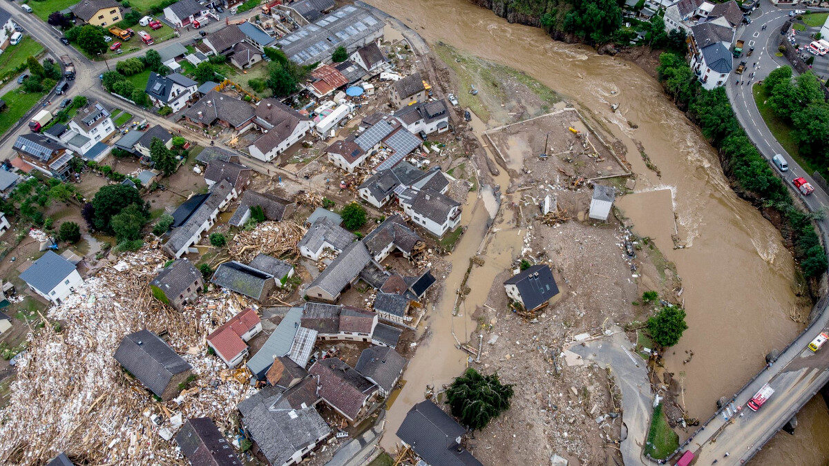 Πλημμύρες στη Γερμανία - Ιούλιος 2021