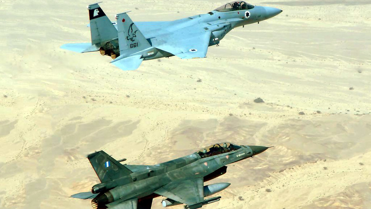 F-16 Block 52+ της 110 ΠΜ / Συνκπαίδευση της Ελληνικής Πολεμικής Αεροπορίας στο Ισραήλ με την Πολεμική Αεροπορία της χώρας - Ovda, Israel, 2011
