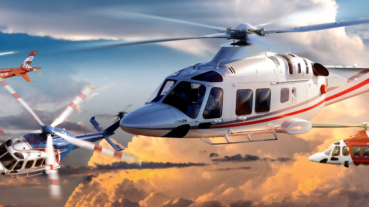 Ελικόπτερα του Ιταλικού Ομίλου Εταιριών Leonardo