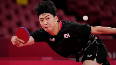 Γεούνγκ Γιανκσίγκ, αθλητής της Νοτίου Κορέας του Πινγκ-Πονγκ στους Ολυμπιακούς Αγώνες, Τόκιο 2020