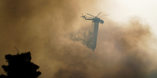 Πυρκαγιά στην Αρχαία Ολυμπία
