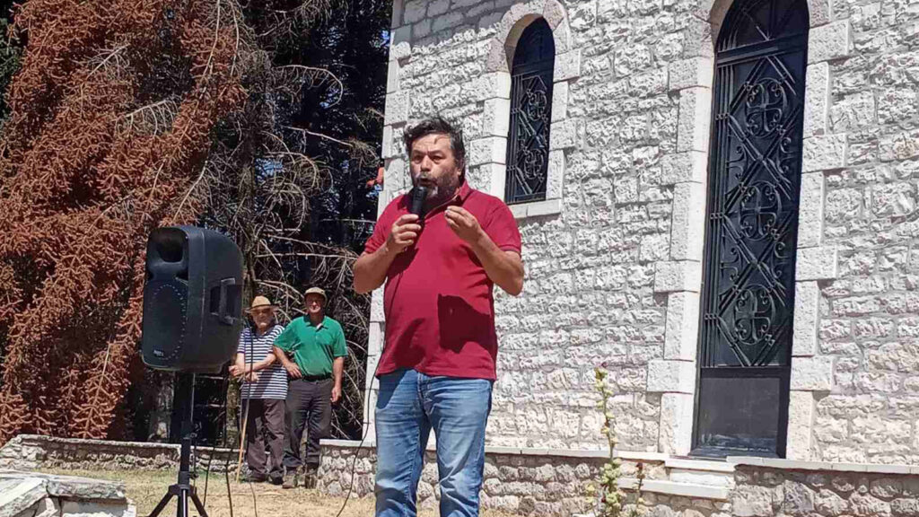 Μαζική κινητοποίηση στο Γολέμι Αχαΐας ενάντια στα σχέδια για εγκατάσταση ανεμογεννητριών 16/8/21