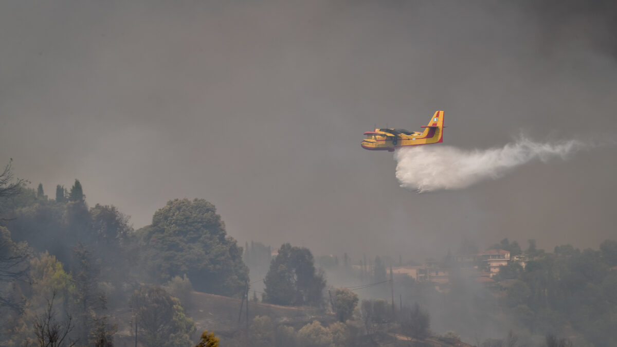 Πυρκαγιά στην Ηλεία