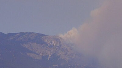 Νέο μέτωπο πυρκαγιάς στο τέλος των Θρακομακεδόνων / 13:50 - 7/8/2021
