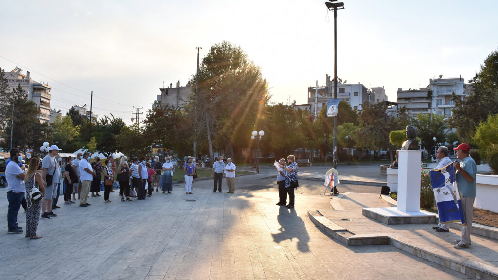 Εκδήλωση τιμής και μνήμης των πεσόντων στο μπόκο της Κοκκινιάς, Νίκαια 17/8/2021