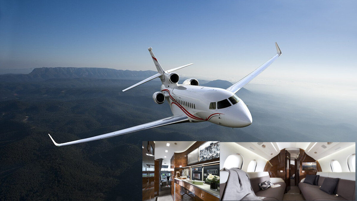 Το γαλλικό Falcon 7X -δημιούργημα της Dassault