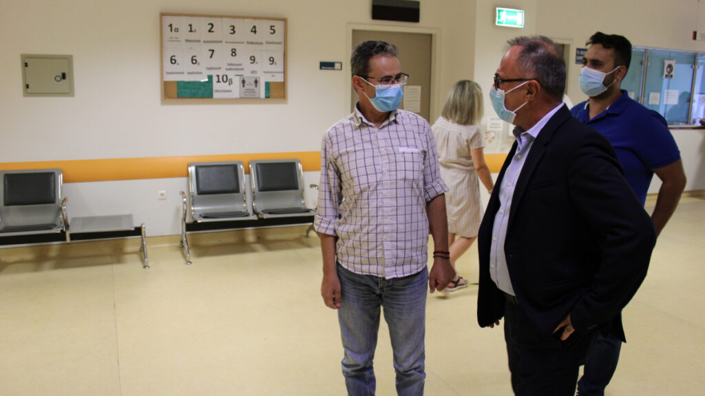 Περιοδεία του Βουλευτή Ν. Παπαναστάση στα νοσηλευτικά ιδρύματα του νομού Αιτωλοακαρνανίας