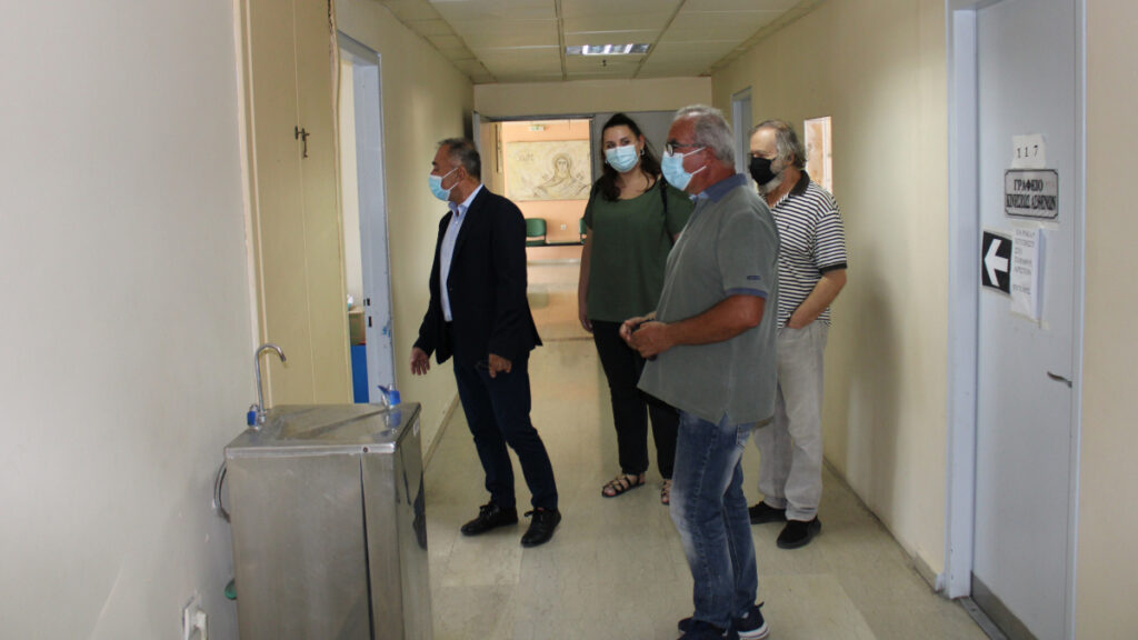 Περιοδεία του Βουλευτή Ν. Παπαναστάση στα νοσηλευτικά ιδρύματα του νομού Αιτωλοακαρνανίας