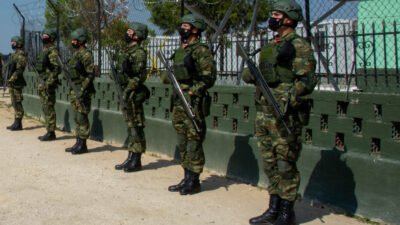 Στρατιώτες του ΄Δ Σώματος Στρατού σε φυλάκιο στα σύνορα του Έβρου / Αύγουστος 2021