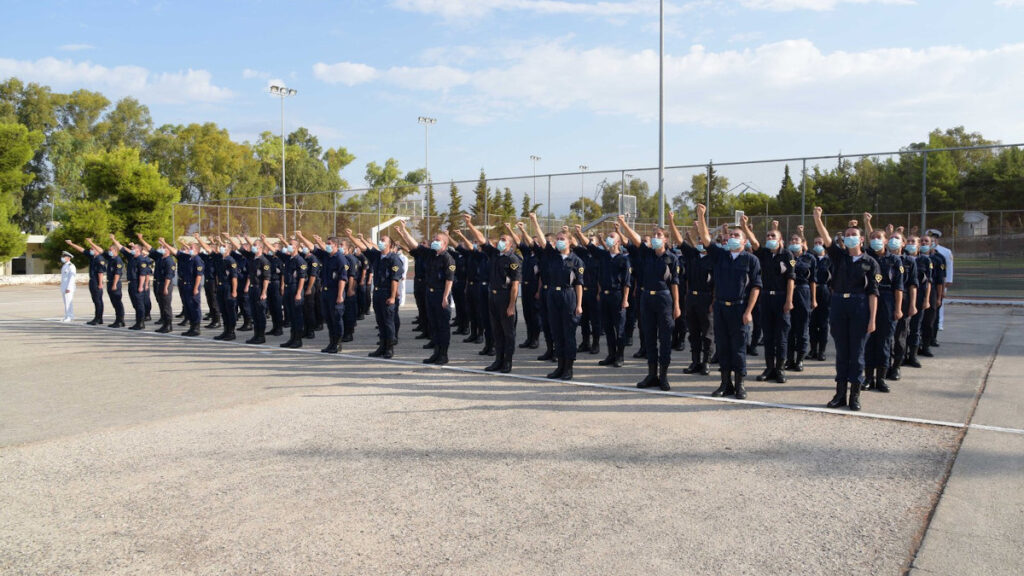 Ορκωμοσία ενενήντα πέντε (95) νεοκαταταγέντων Δοκίμων Λιμενοφυλάκων στην ΣΜΥΝ - 30/9/21