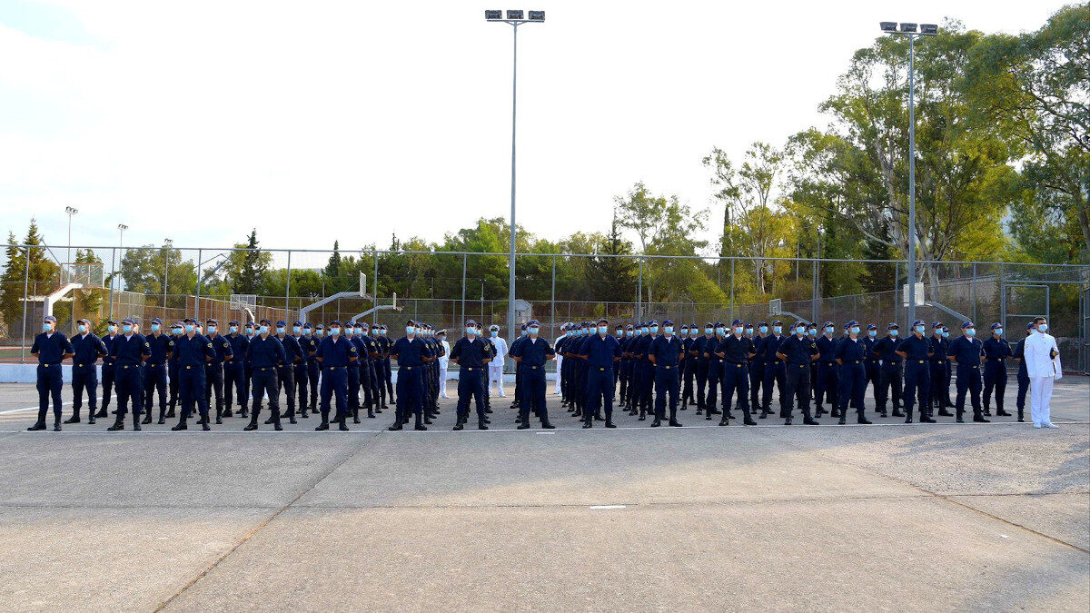 Ορκωμοσία ενενήντα πέντε (95) νεοκαταταγέντων Δοκίμων Λιμενοφυλάκων στην ΣΜΥΝ - 30/9/21