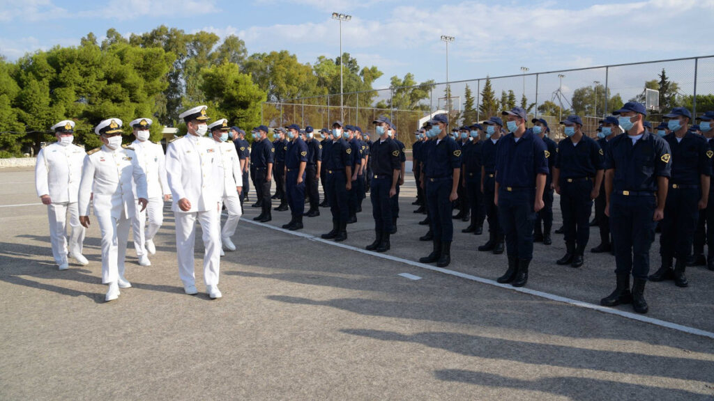 Ορκωμοσία ενενήντα πέντε (95) νεοκαταταγέντων Δοκίμων Λιμενοφυλάκων στην ΣΜΥΝ - 30/9/21