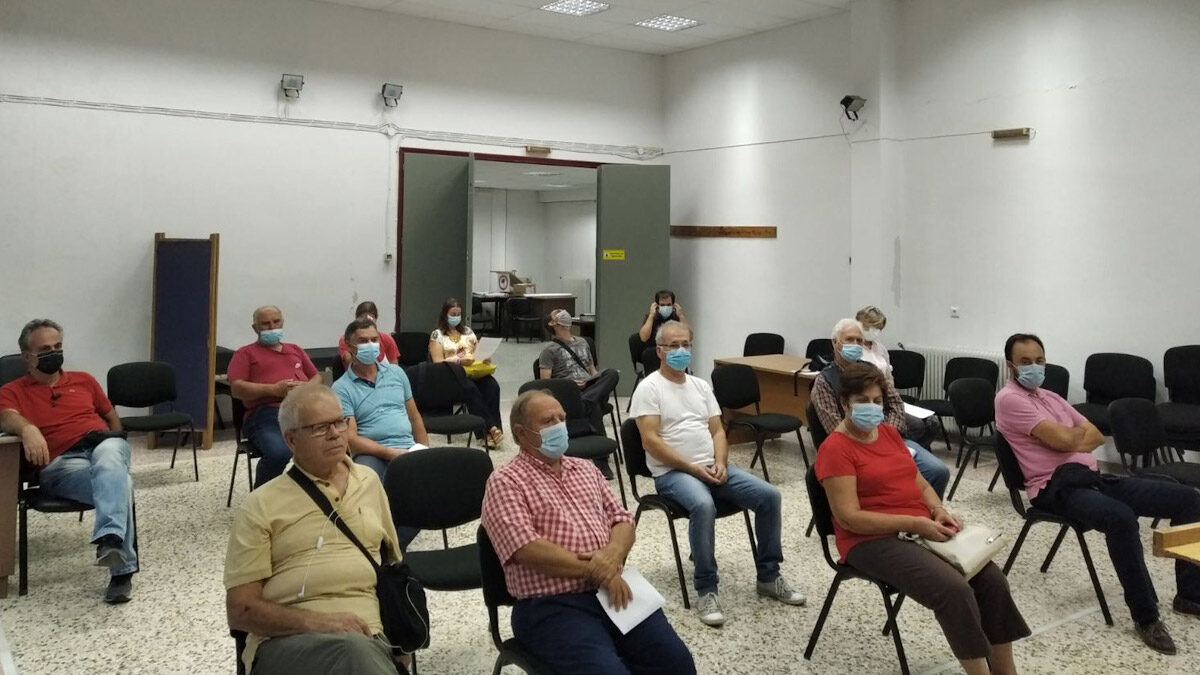 Από τη σύσκεψη της Επιτροπής Ειρήνης Λάρισας