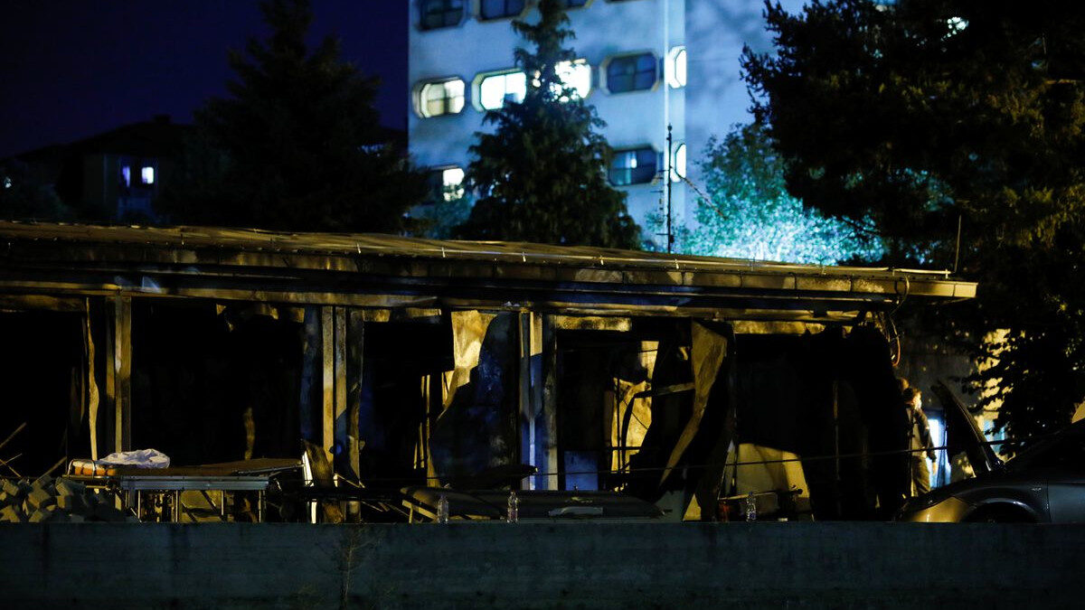 Πυρκαγιά σε νοσοκομείο στο Τέτοβο στη Βόρεια Μακεδονία