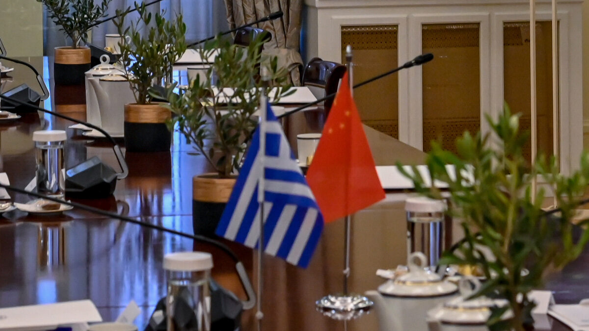 Σημαίες, Ελλάδα- Κίνα