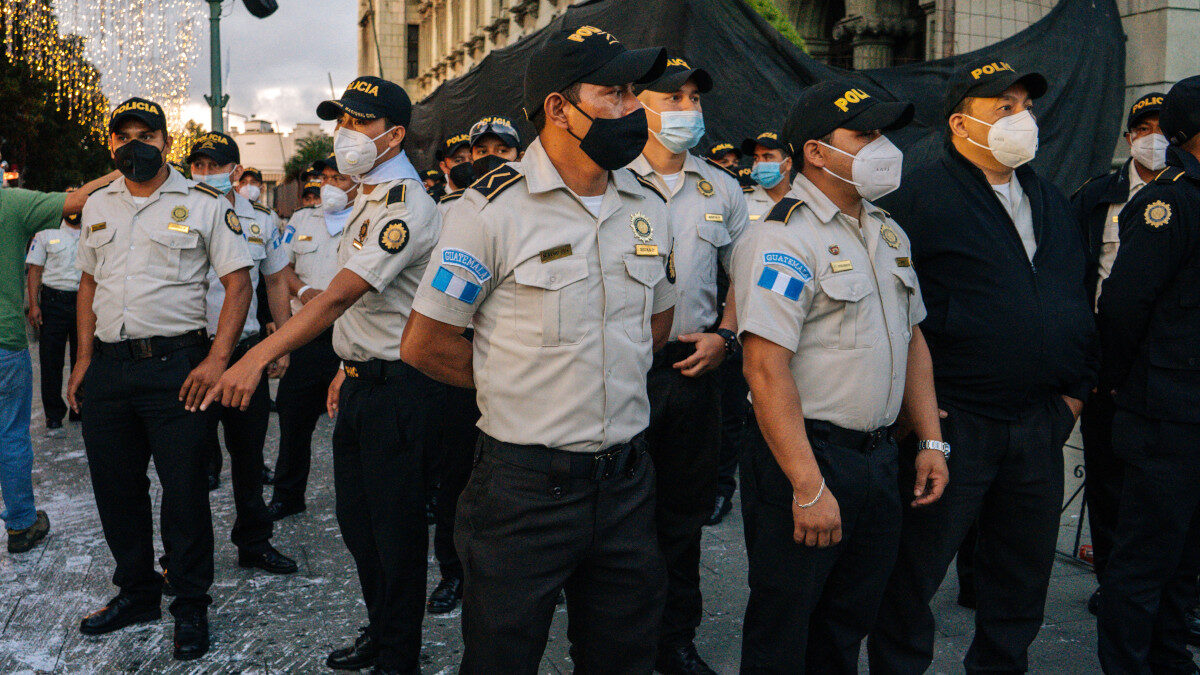 Αστυνομικοί στη Γουατεμάλα - Κεντρική Αμερική