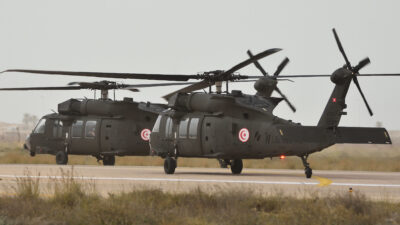 Ελικόπτερο MH-60, BlackHawk της Αεροπορίας Στρατού της Τυνησίας