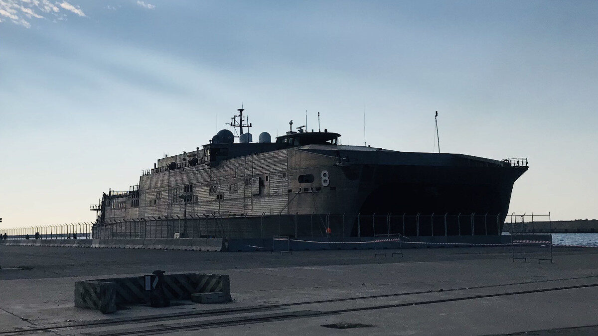 Το USNS YUMA μεταγωγικό του Αμερικανικού Ναυτικού