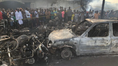 Έκρηξη βυτιοφόρου στη Σιέρα Λεόνε
