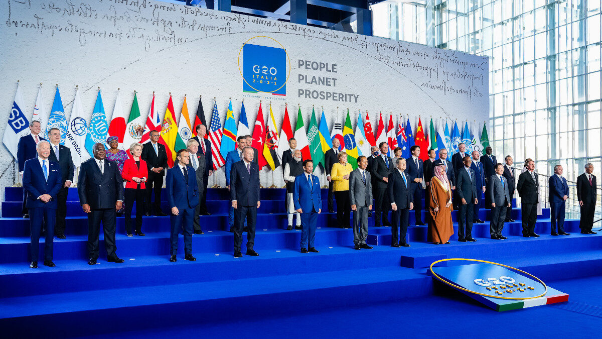 Σύνοδος Κορυφής του G20 στη Ρώμη, Ιταλία - 29/10/2021