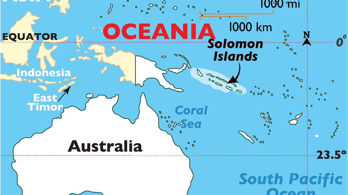 Pacific Ocean: Several buildings set on fire in the capital of the Solomon Islands - ALT.gr