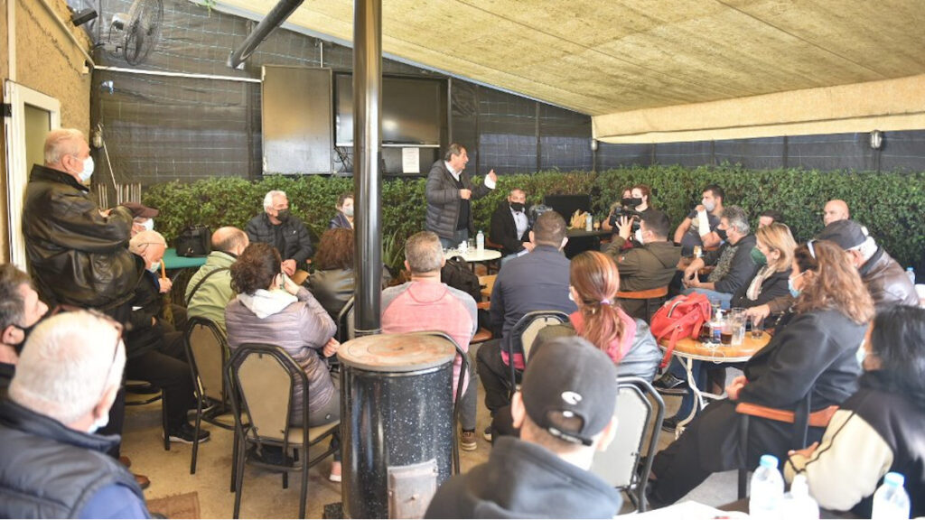 Σύσκεψη με τους κατοίκους που επλήγησαν στις Ιτιές και συγκρότηση επιτροπής αγώνα