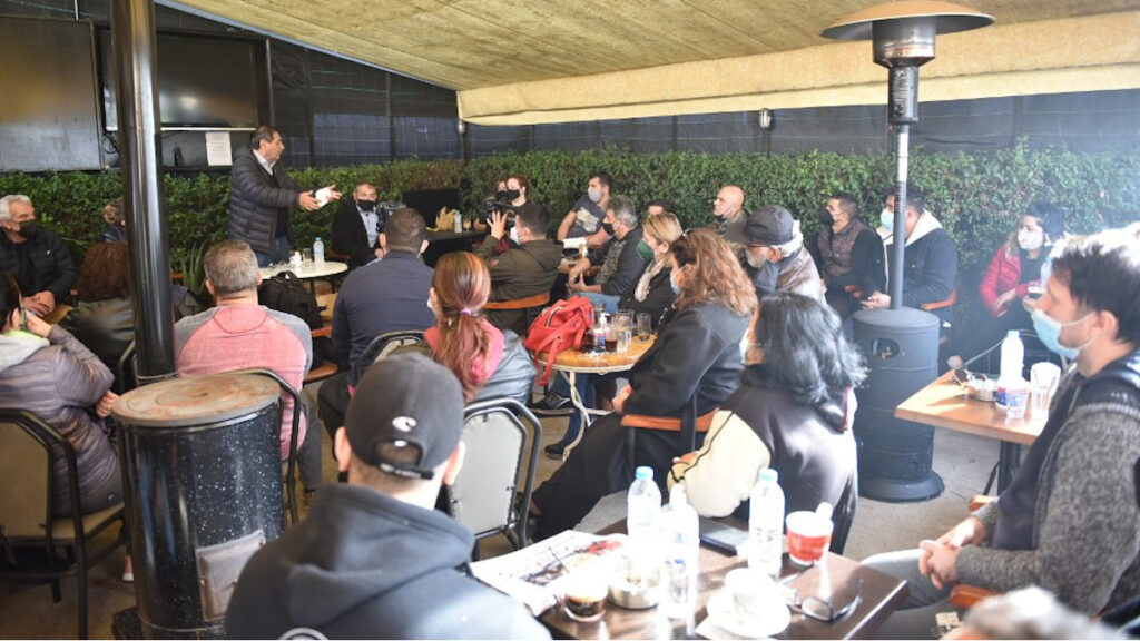 Σύσκεψη με τους κατοίκους που επλήγησαν στις Ιτιές και συγκρότηση επιτροπής αγώνα