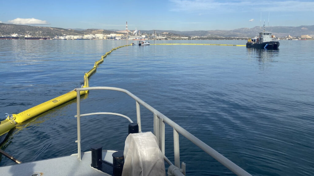 Άσκηση αντιμετώπισης περιστατικού θαλάσσιας ρύπανσης με την ονομασία «ΙΠΠΟΚΑΜΠΟΣ IV 2021» στον Κόλπο της Ελευσίνας από το Λιμενικό Σώμα