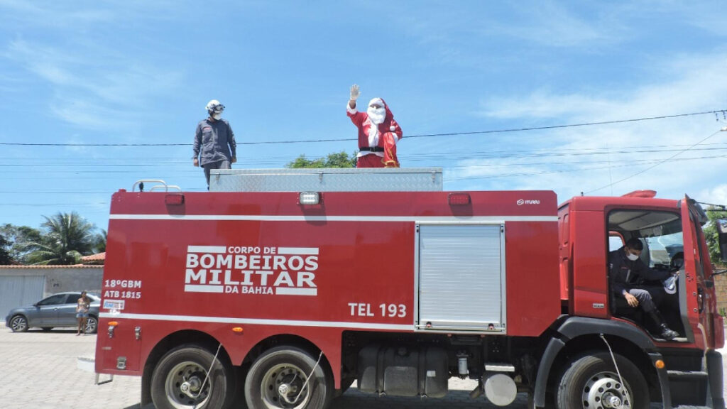 Πυροσβεστική Υπηρεσία Πολιτείας Μπαΐα στη Βραζιλία - Χριστούγεννα 2021