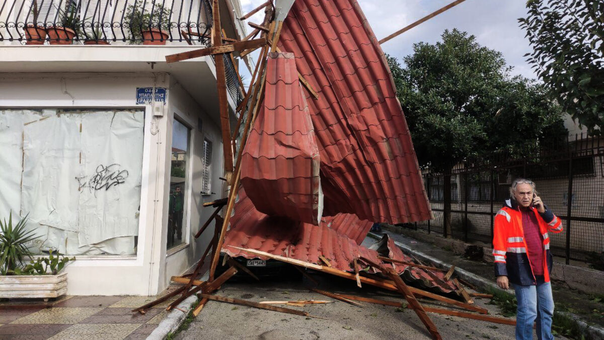 Καταστροφές από την κακοκαιρία στο νησί της Ζακύνθου, Παρασκευή 26 Νοεμβρίου 2021.