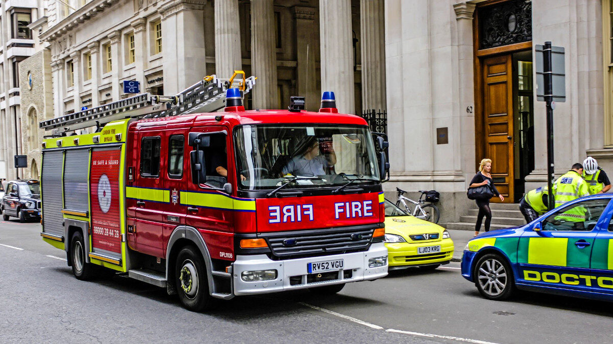 Πυροσβεστικό Σώμα Λονδίνου, Βρετανία
