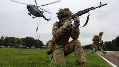 Ουκρανικά στρατεύματα - Συνεκπαίδευση με τις Ένοπλες Δυνάμεις των ΗΠΑ