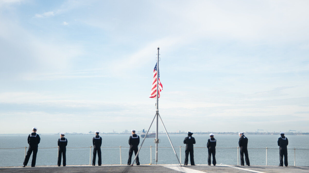 Αμερικανοί Ναύτες σε αεροπλανοφόρο