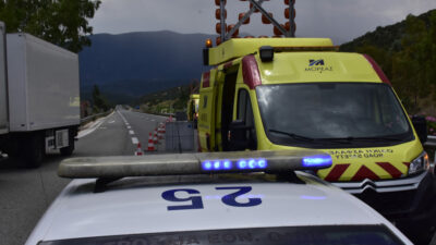 Τροχαίο ατύχημα με φορτηγό - Αυτοκινητόδρομος - Νταλίκα - Αστυνομία