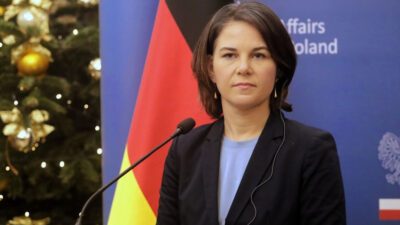Η Γερμανίδα υπουργός Εξωτερικών Annalena Baerbock