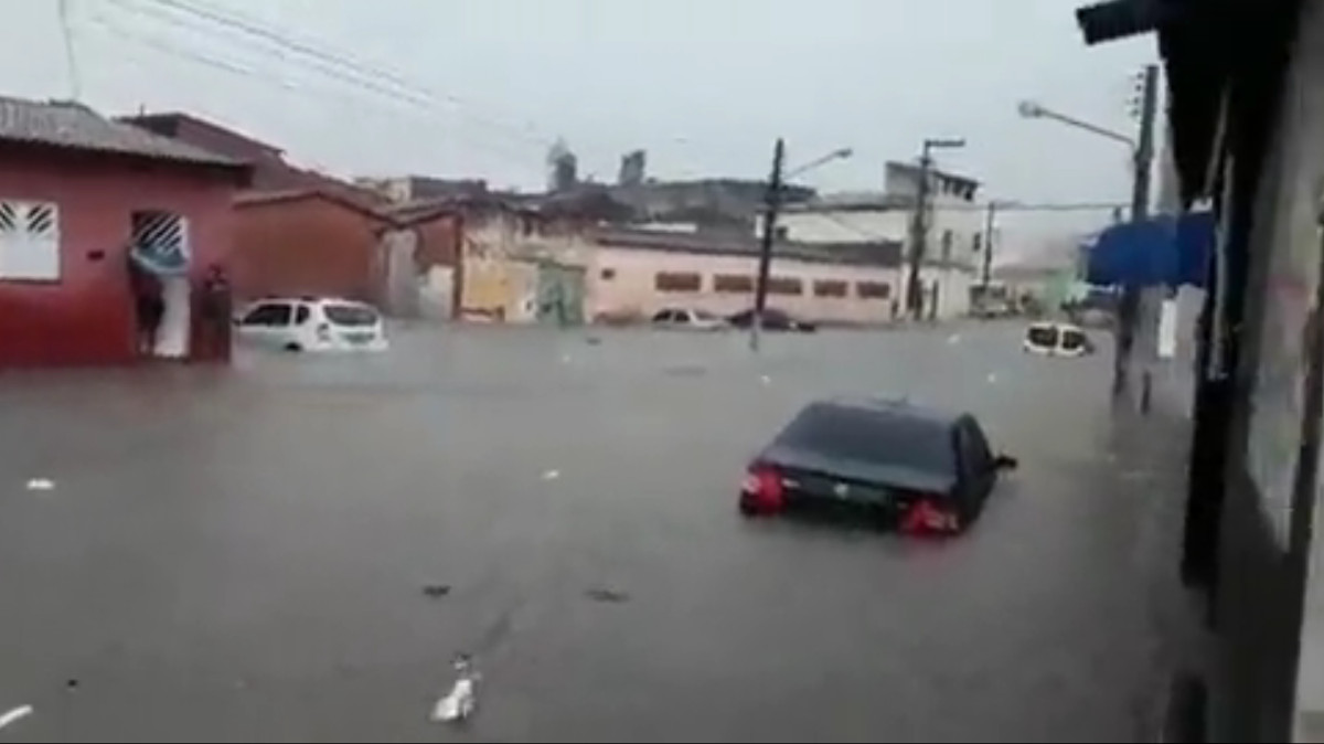 Πλημμύρες στο Σάο Πάολο της Βραζιλίας