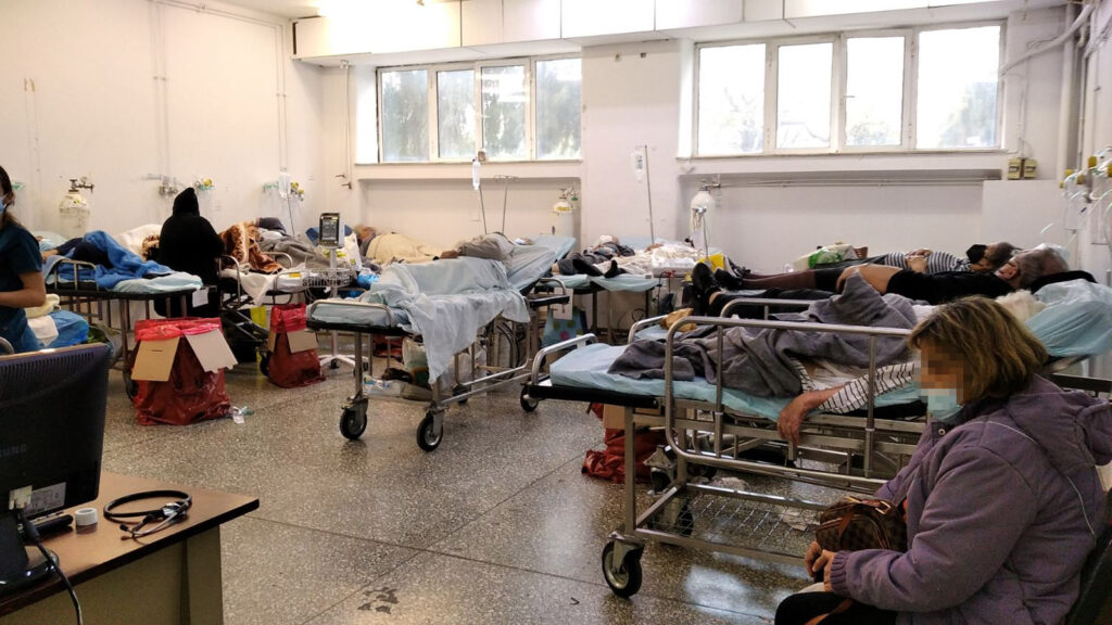 Γενικό Κρατικό Νίκαιας - Επείγοντα νοσοκομείου 10/01/2021